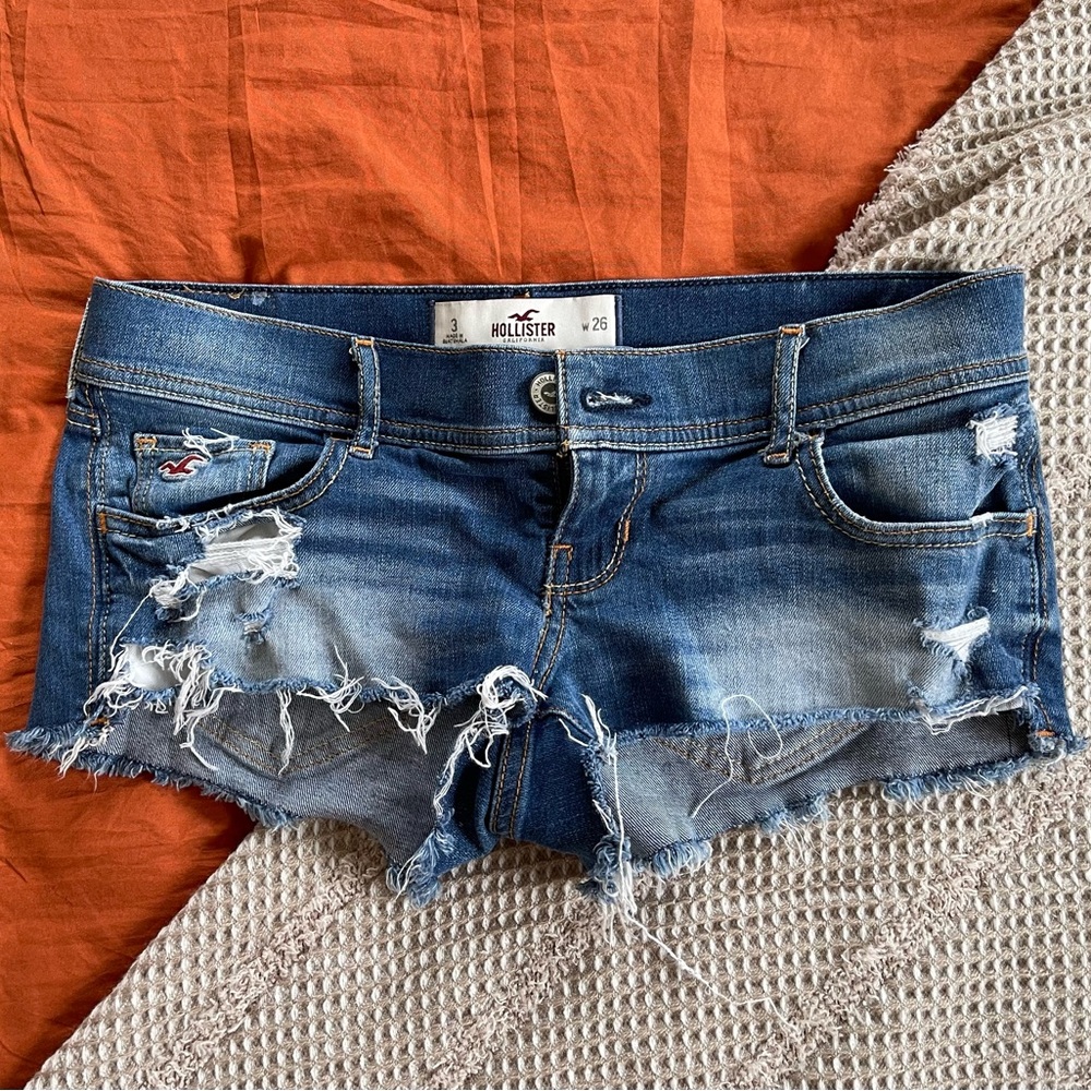 Vintage Micro Low-rise Hollister shorts